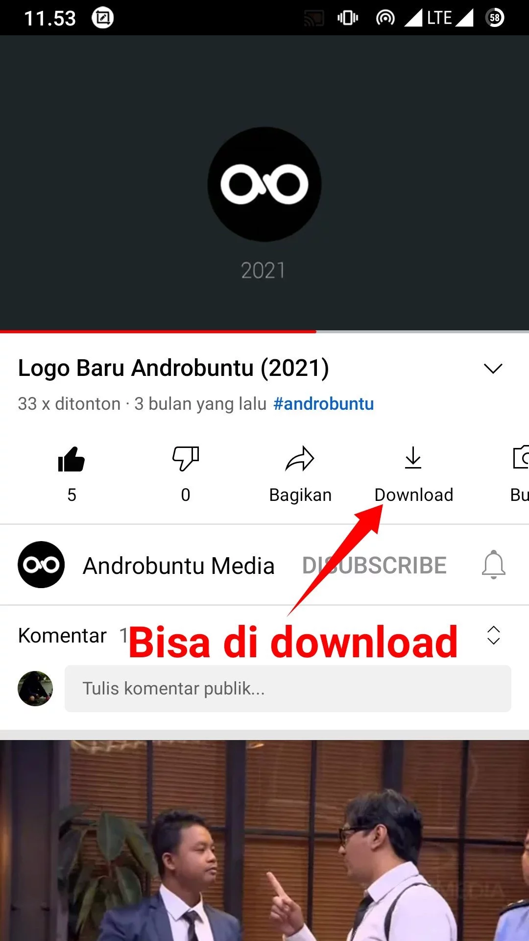 Cara Mengatasi YouTube Tidak Dapat Mengunduh Video by Androbuntu 2