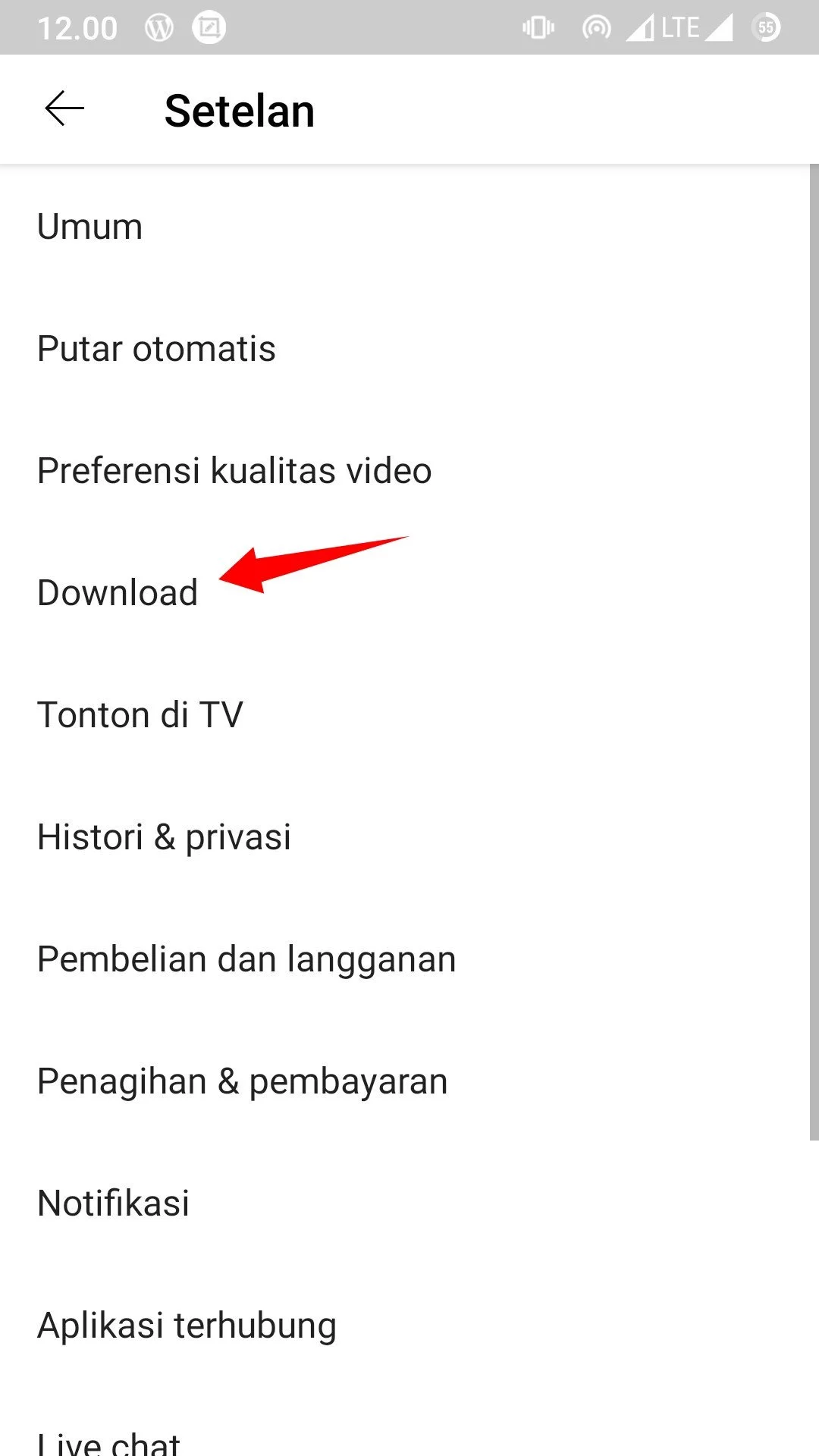 Cara Mengatasi YouTube Tidak Dapat Mengunduh Video by Androbuntu 6