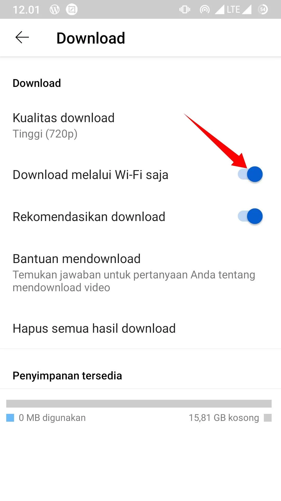 Cara Mengatasi YouTube Tidak Dapat Mengunduh Video by Androbuntu 7