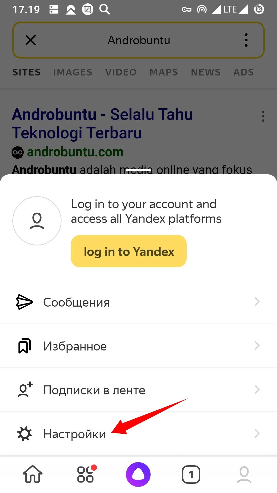 Cara Mengatur Filter Konten Dewasa di Yandex by Androbuntu 2