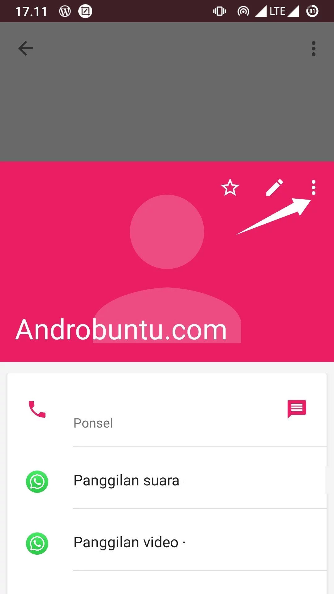 Cara Menghapus Kontak di WhatsApp by Androbuntu 4