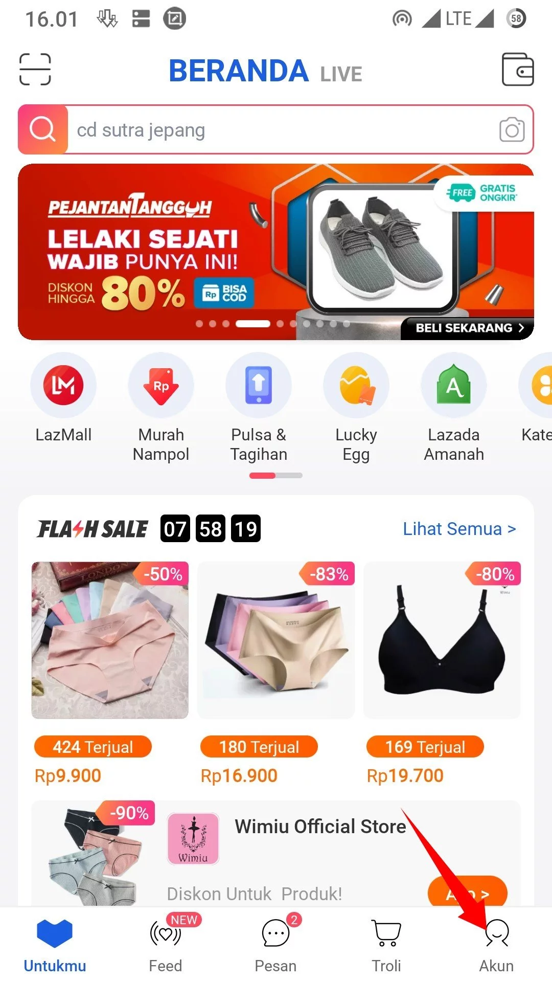 Cara Menghapus Salah Satu Alamat di Lazada by Androbuntu 1