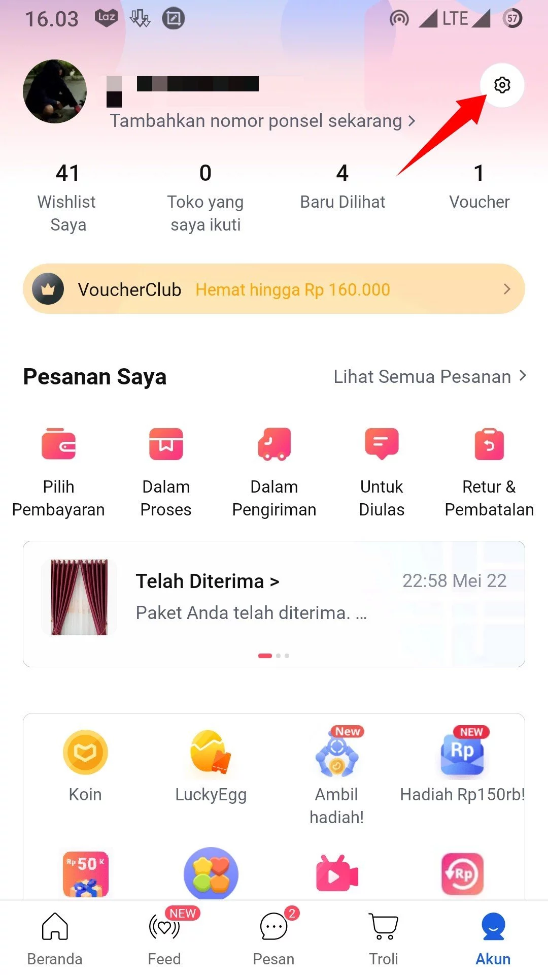 Cara Menghapus Salah Satu Alamat di Lazada by Androbuntu 2