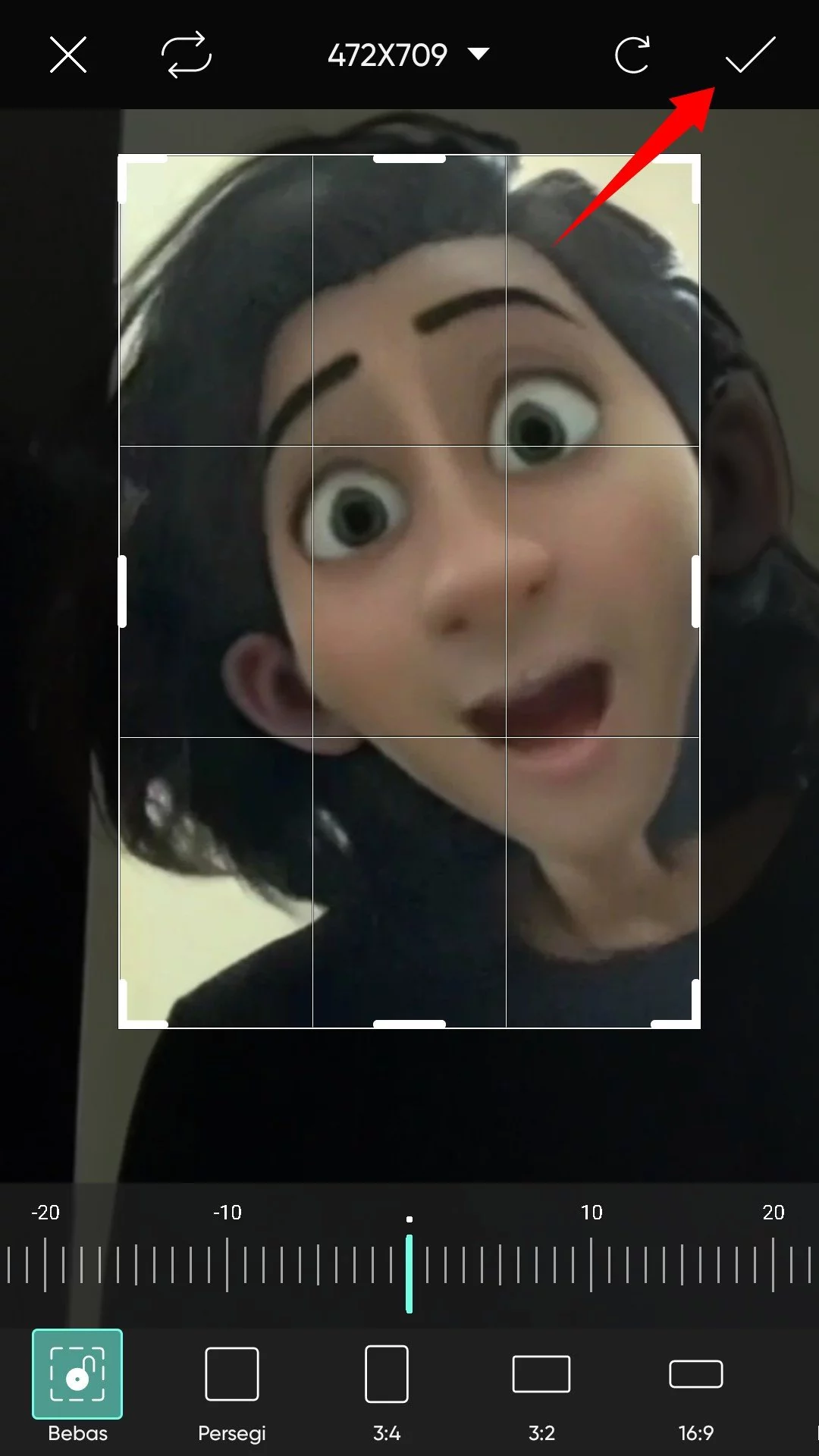 Cara Mengubah Ukuran Foto Menjadi 4x6 di Picsart by Androbuntu 6