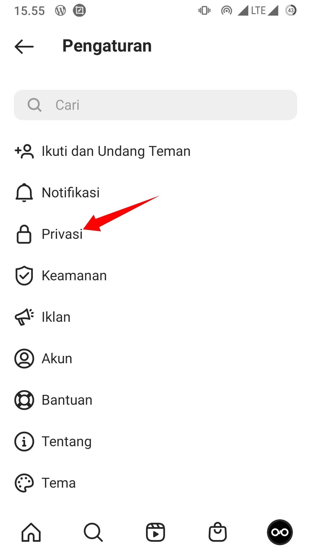 Cara Menyembunyikan Jumlah Suka dan Tayangan di Instagram by Androbuntu 5