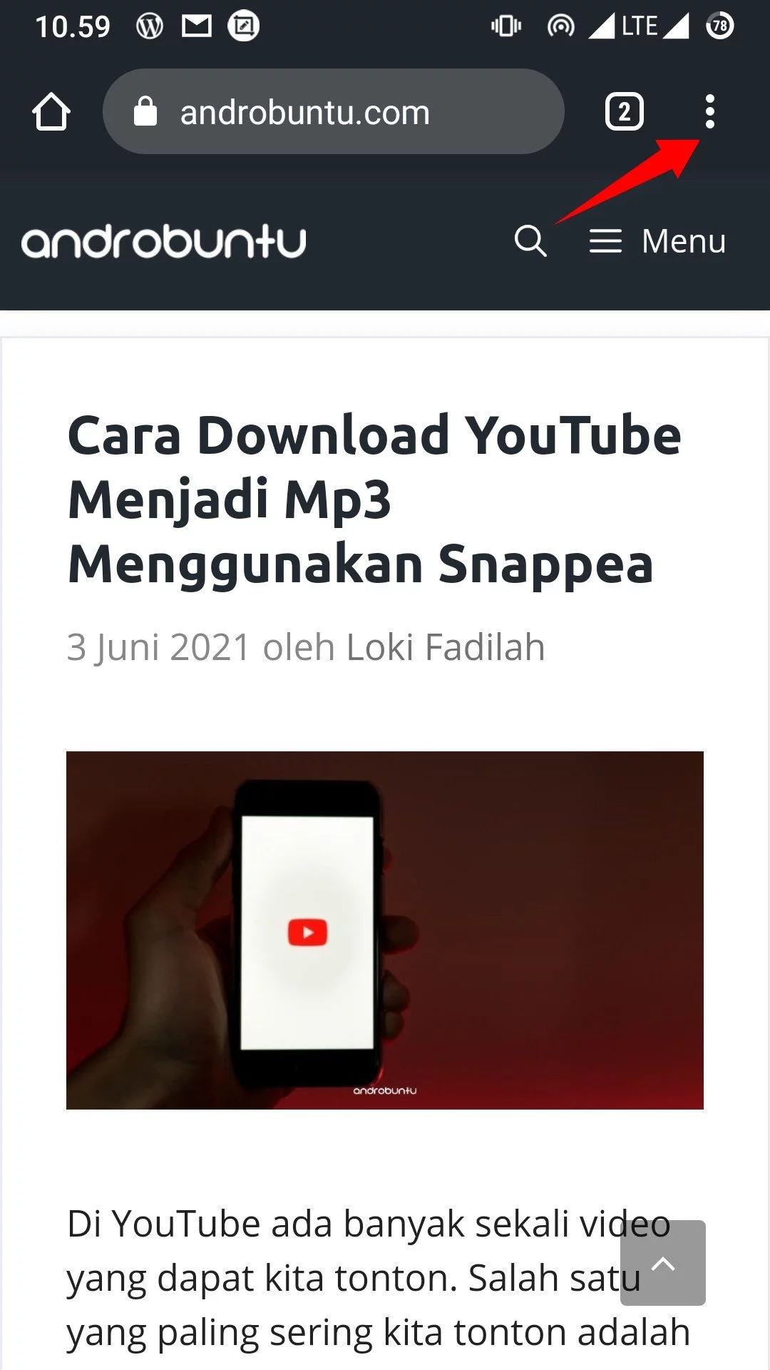 Cara Menyembunyikan Tombol Beranda di Chrome by Androbuntu 2