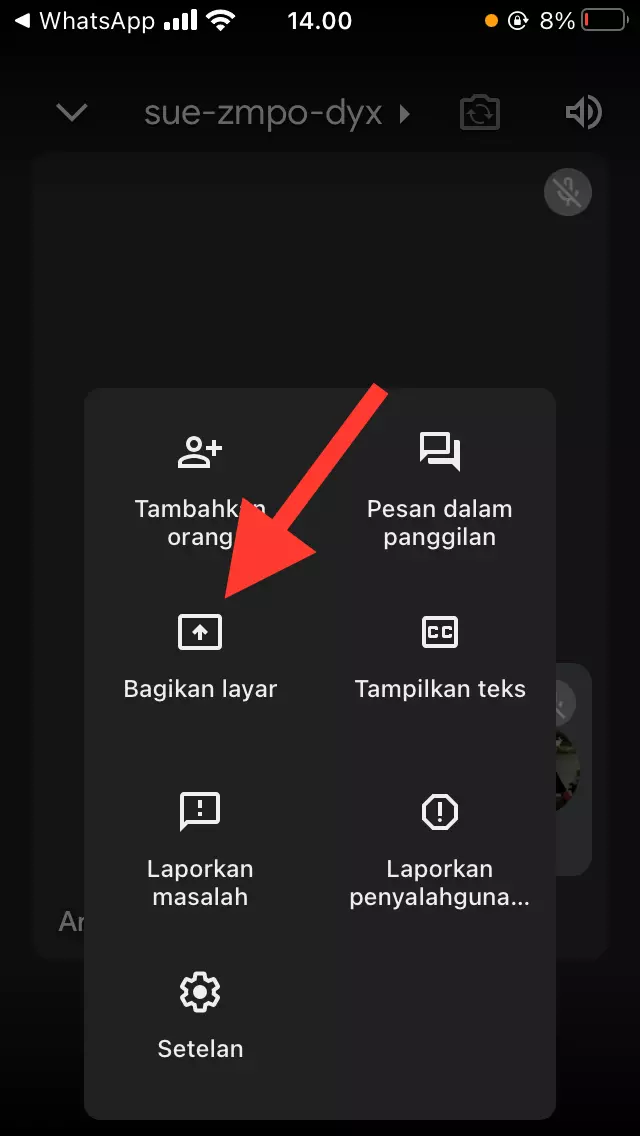 Cara Berbagi Layar atau Share Screen di Google Meet by Androbuntu 2
