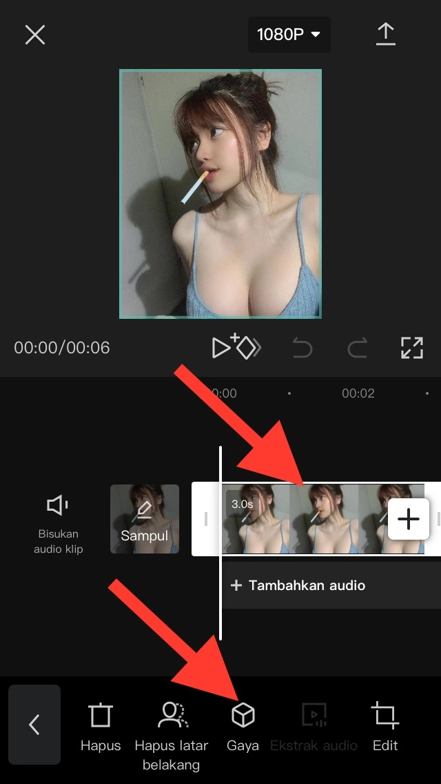 Cara Edit Foto Menjadi Anime di CapCut by Androbuntu 3