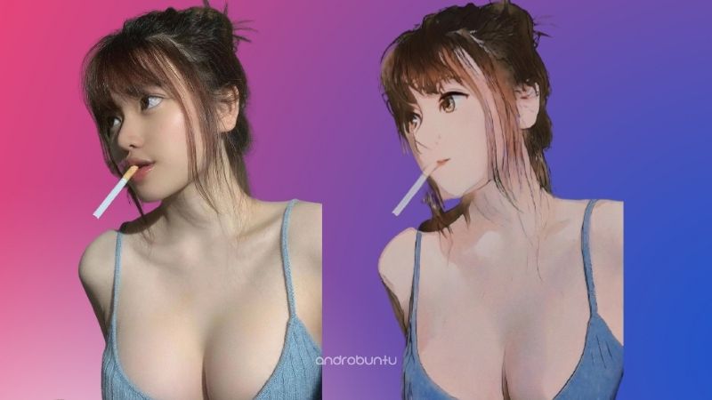 Cara Edit Foto Menjadi Anime di CapCut by Androbuntu