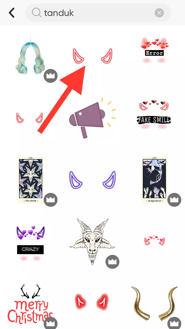 Cara Edit Foto dengan Stiker Tanduk di Picsart by Androbuntu 3