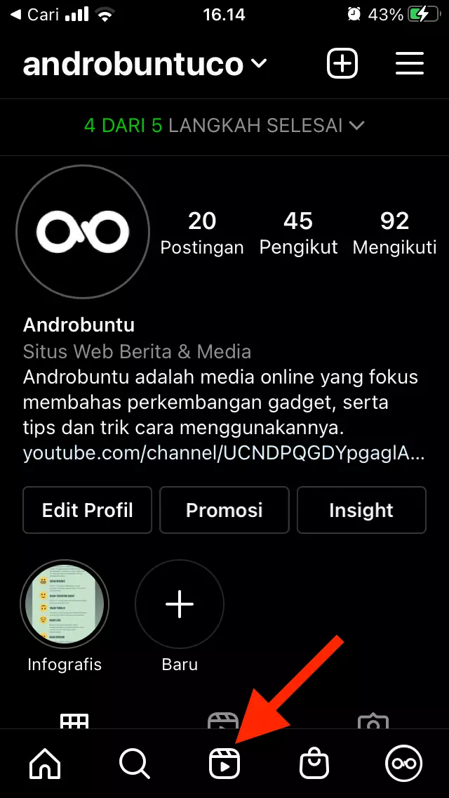 Cara Membuat Instagram Reels by Androbuntu 1