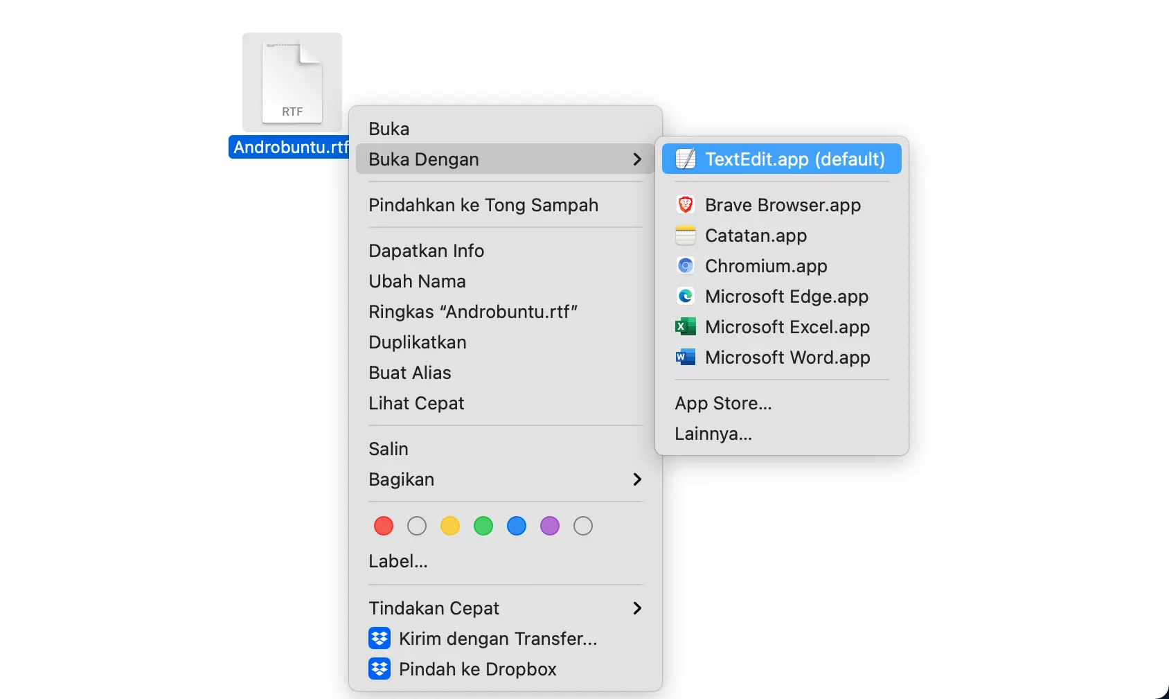 Cara Membuka File RTF di Android dan Komputer by Androbuntu 1