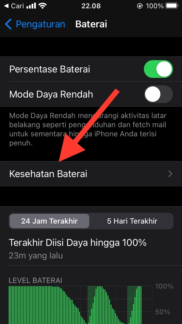 Cara Mengetahui Kesehatan Baterai iPhone by Androbuntu 2