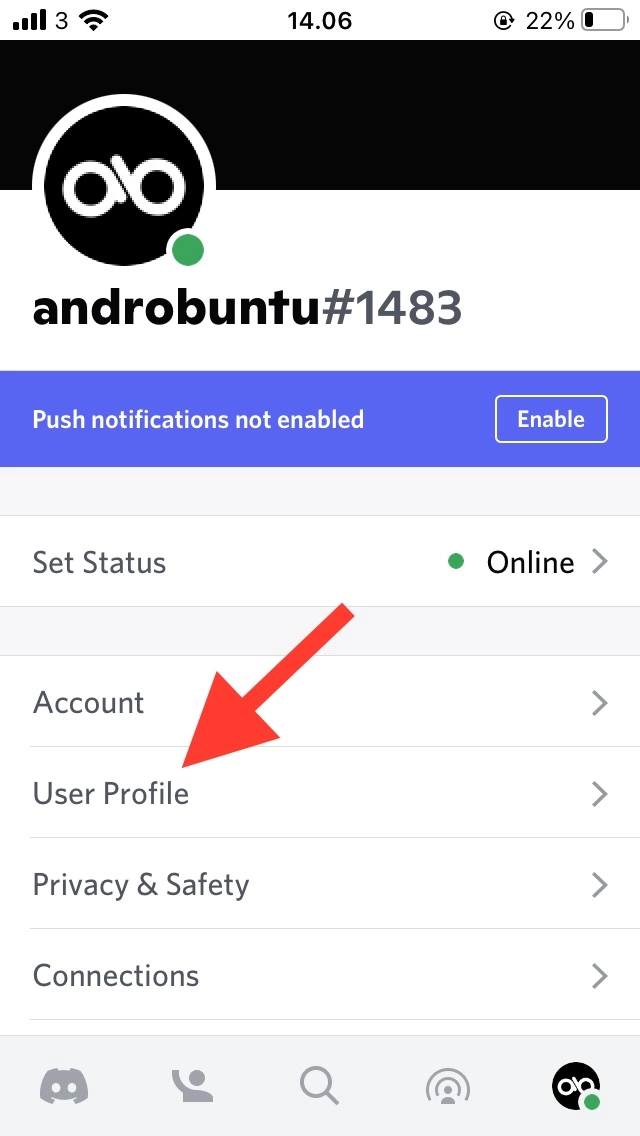 Cara Mengganti Foto Profil di Discord by Androbuntu 2