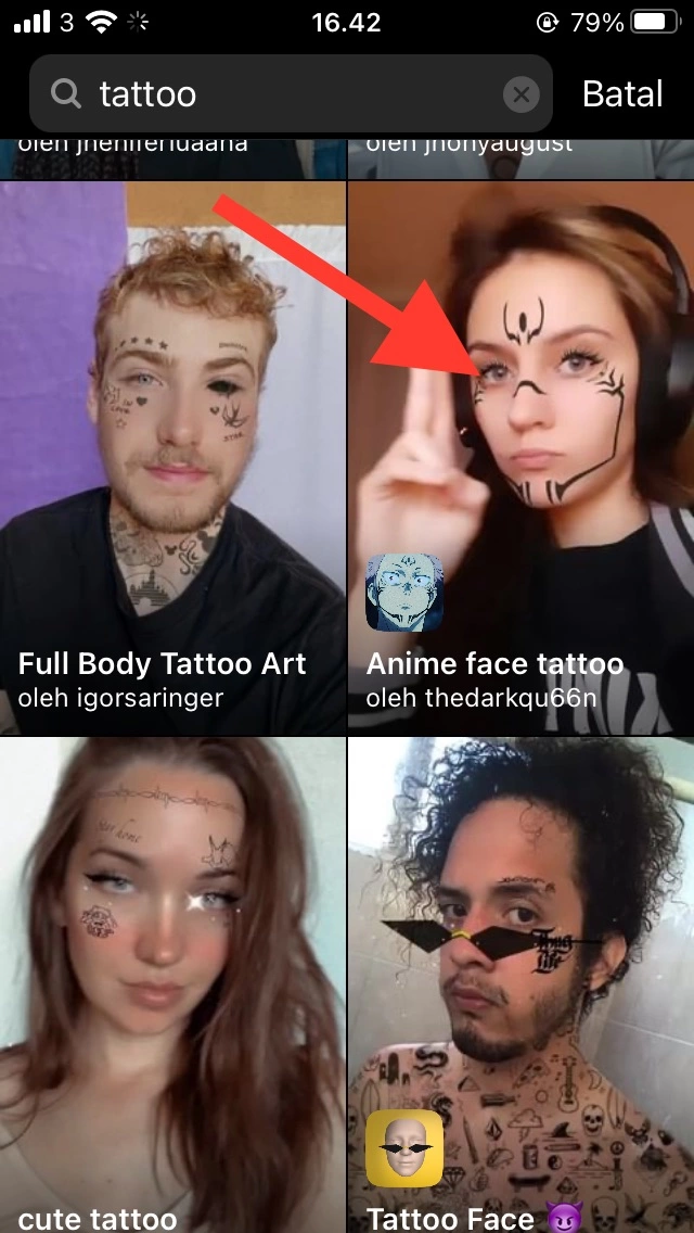 Cara Menggunakan Filter Tato di Instagram by Androbuntu 3
