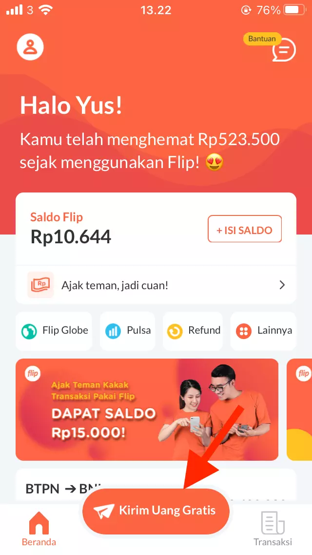 Cara Menggunakan Flip by Androbuntu 1