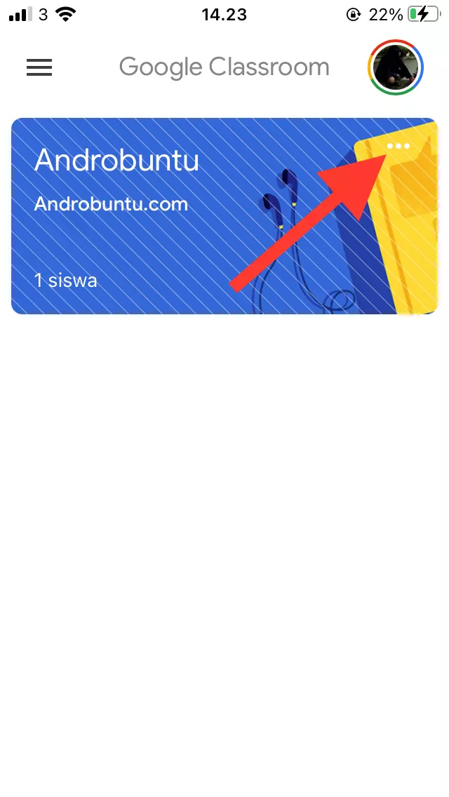 Cara Menghapus Kelas di Google Classroom by Androbuntu 4