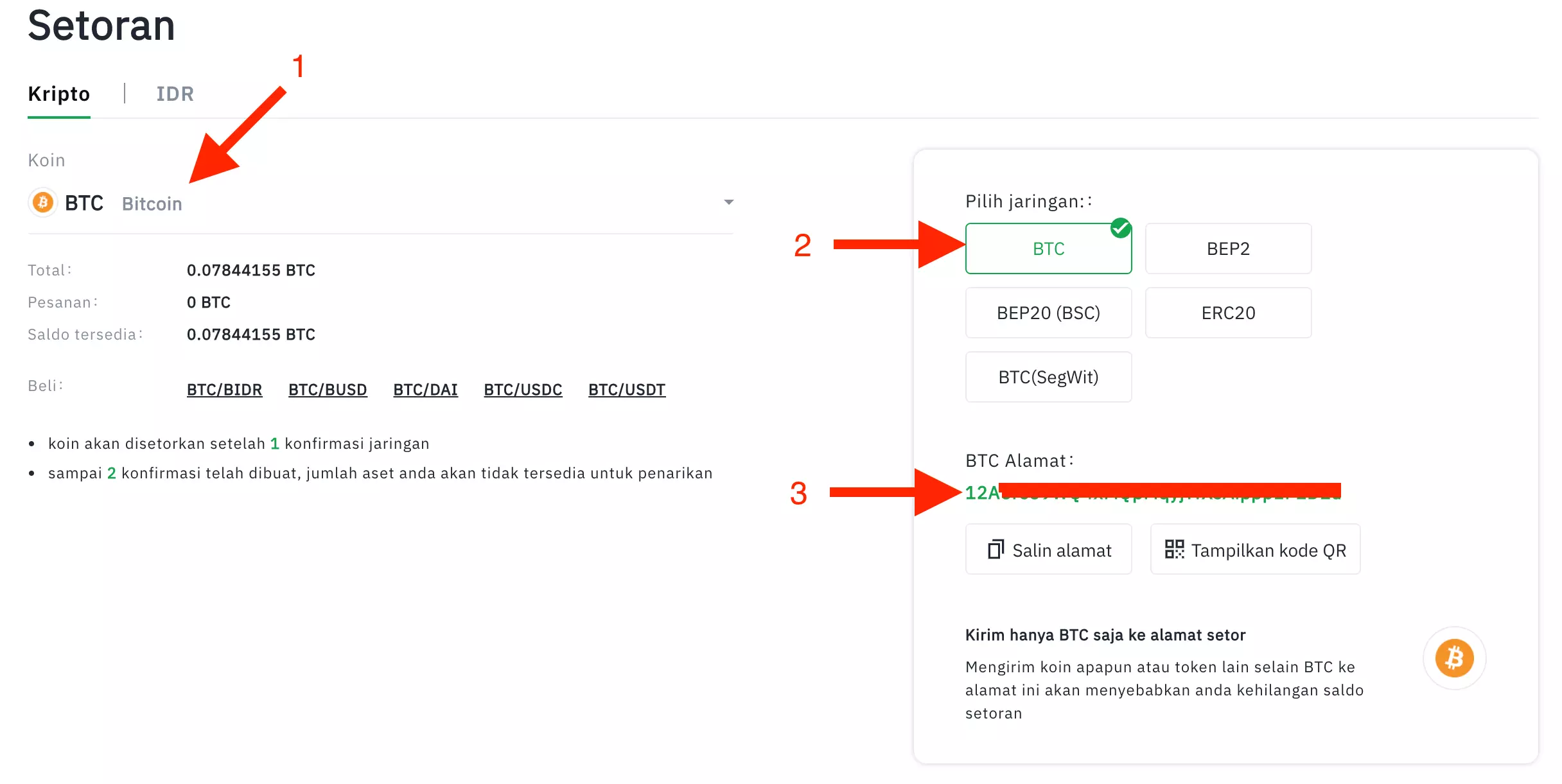 Cara Menukarkan Bitcoin ke Rupiah by Androbuntu 2