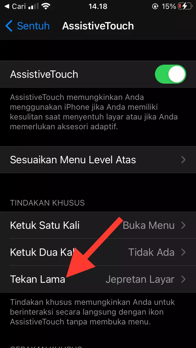 Cara Screenshot di iPhone by Androbuntu