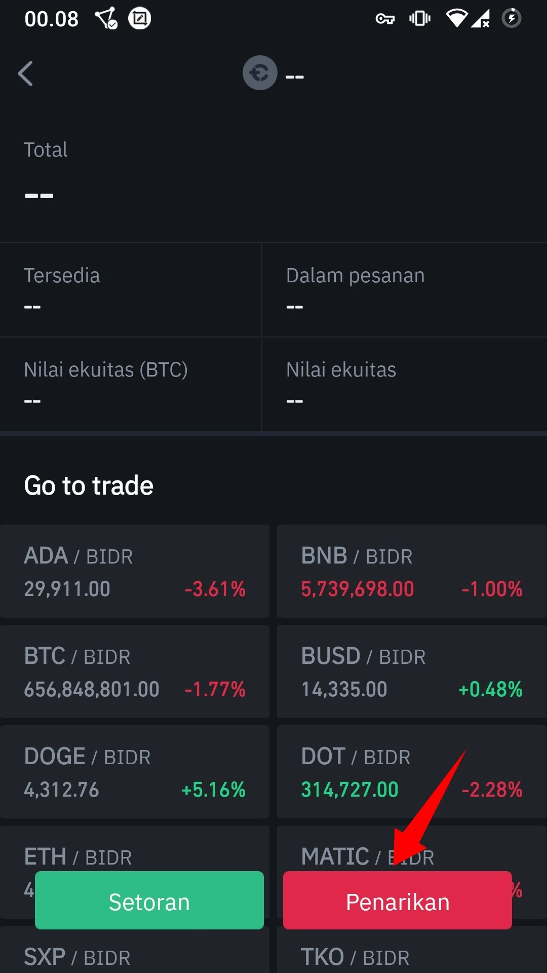 Cara Withdraw Tokocrypto ke Rekening Bank by Androbuntu 3