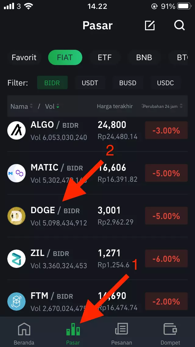 Cara Beli Dogecoin by Androbuntu 4