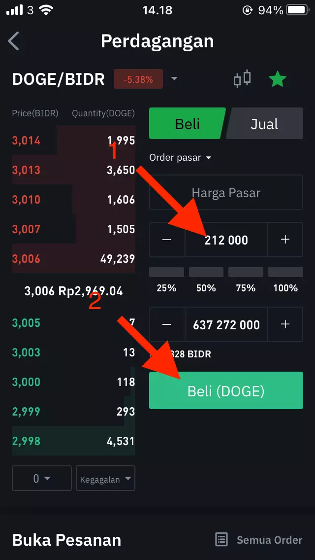 Cara Beli Dogecoin by Androbuntu 6