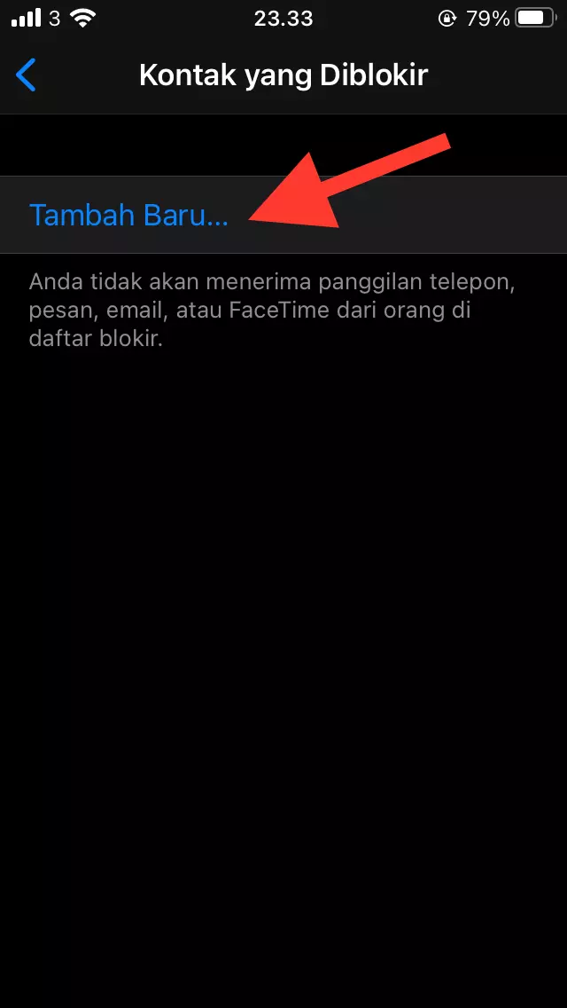 Cara Blokir Nomor HP di iPhone by Androbuntu 3