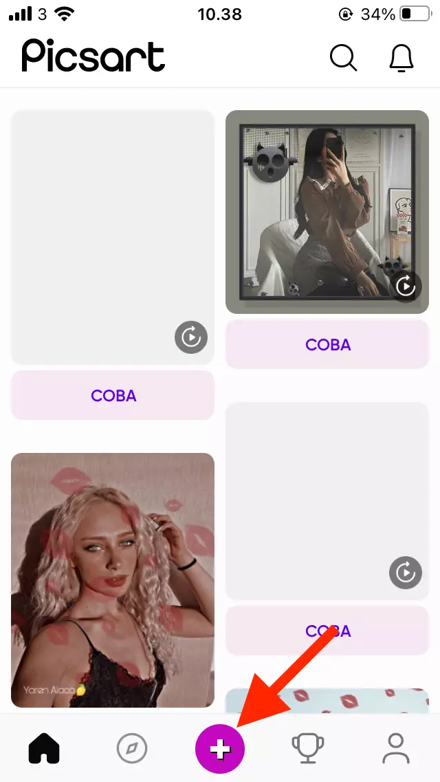 Cara Menambahka Emoji ke Foto Menggunakan Picsart by Androbuntu 1