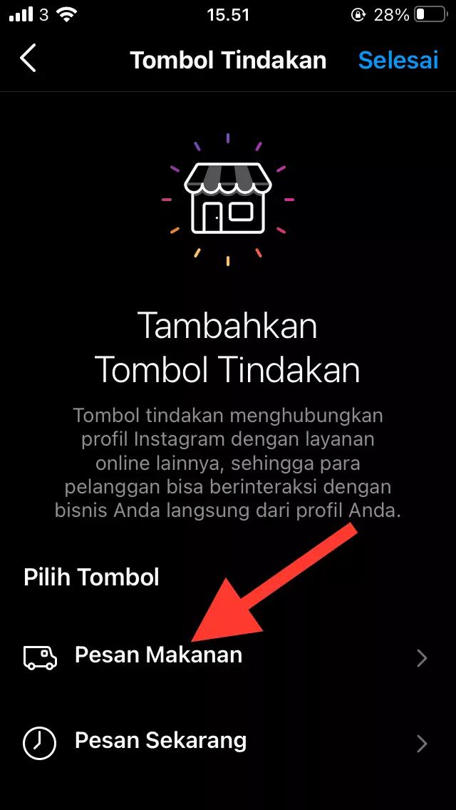Cara Menambahkan Tombol Tindakan di Instagram by Androbuntu 4