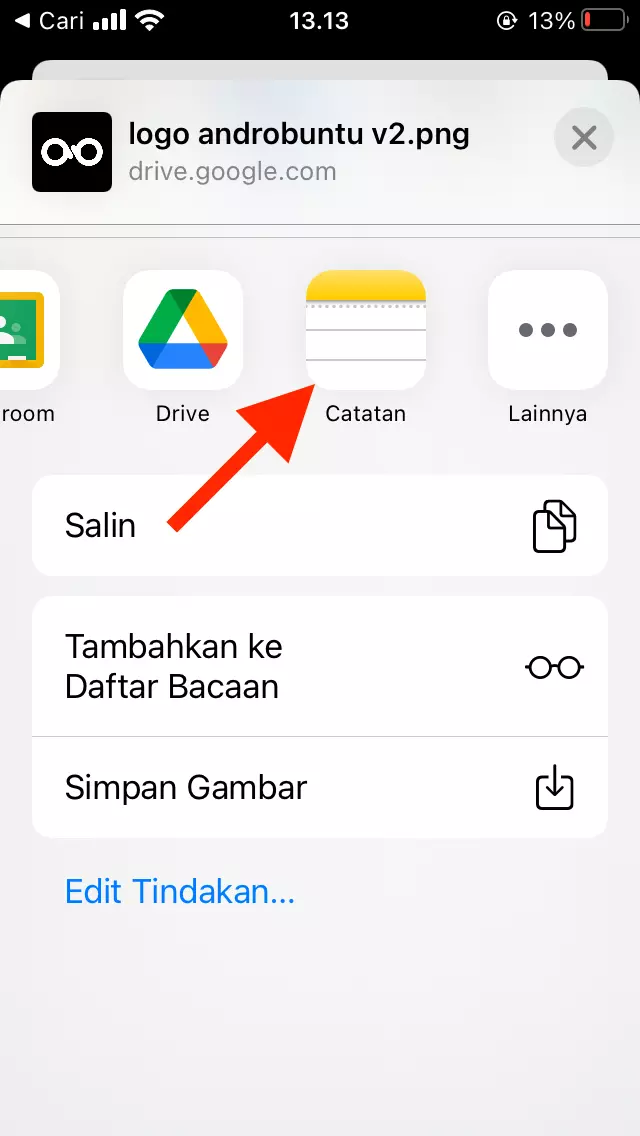 Cara Mengekspor File dari Google Drive byy Androbuntu 3