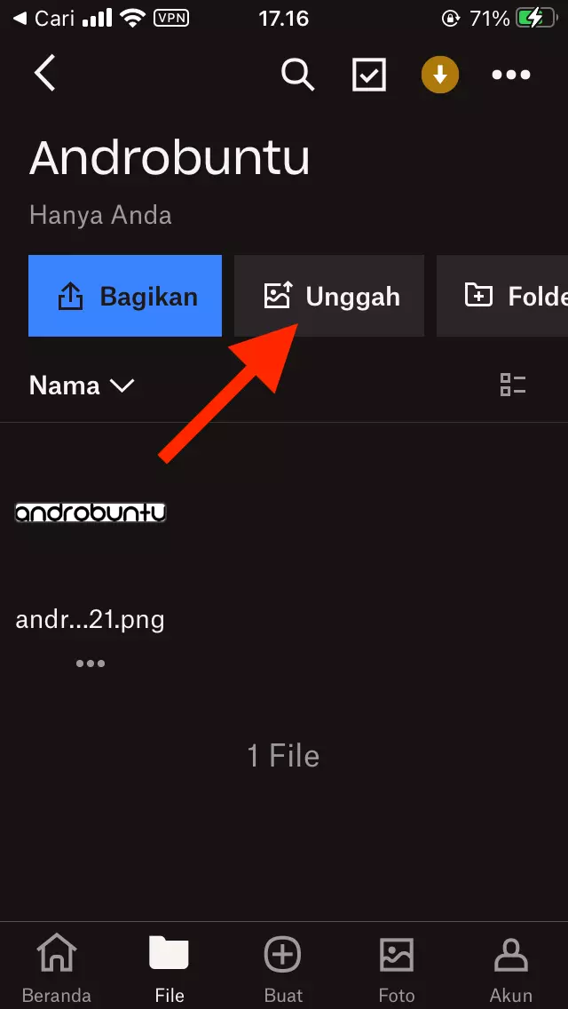 Cara Mengirim File Besar Tanpa Email by Androbuntu 10