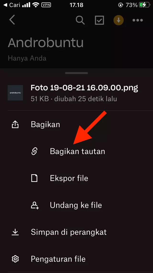 Cara Mengirim File Besar Tanpa Email by Androbuntu 14