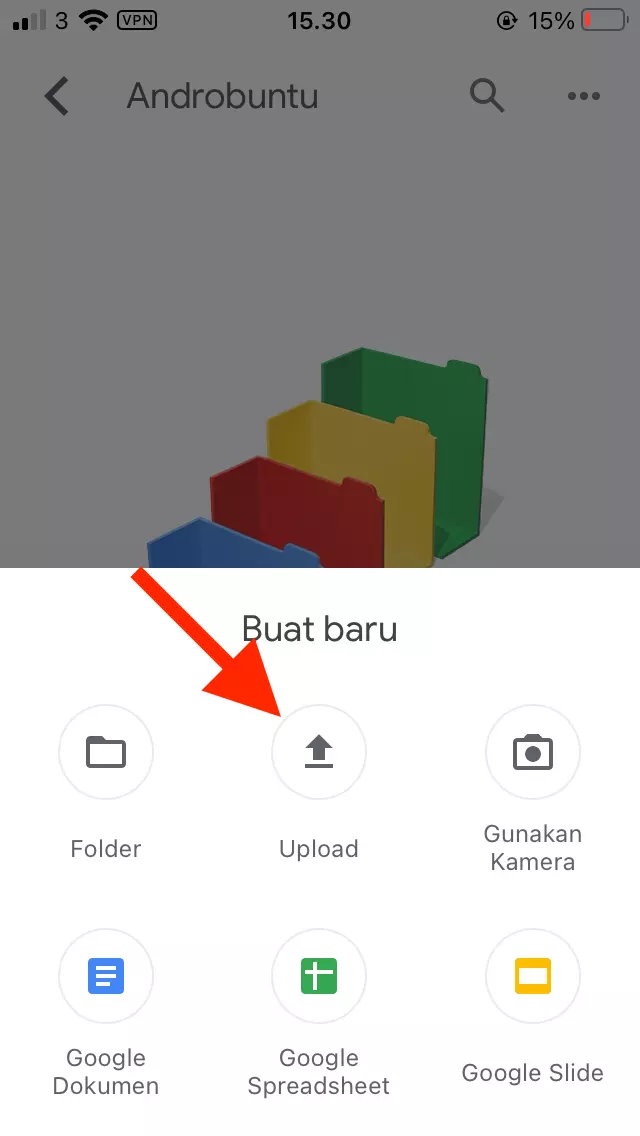Cara Mengirim File Besar Tanpa Email by Androbuntu 2