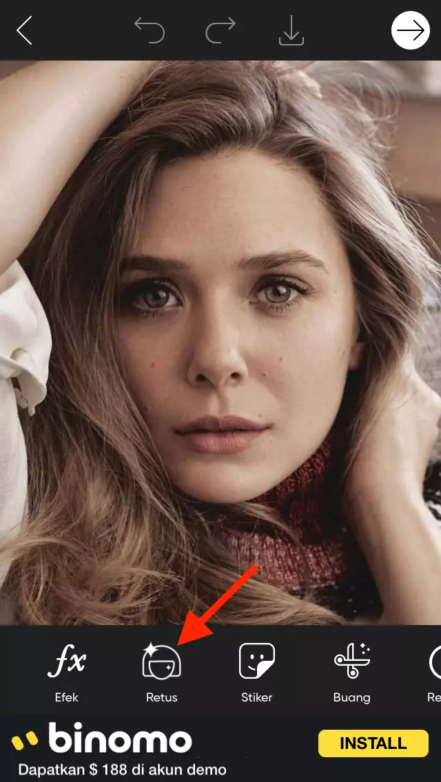 Cara Mengubah Warna Mata di Picsart by Androbuntu 1