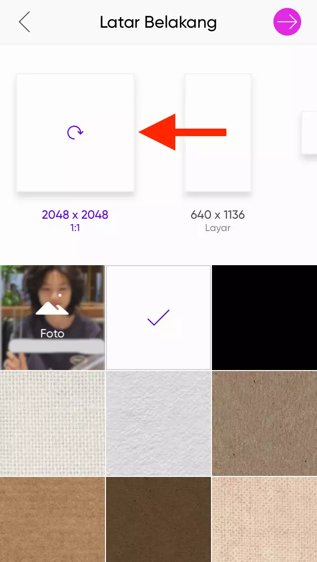 Cara Memasang Foto di Twibbon Menggunakan Picsart by Androbuntu 3