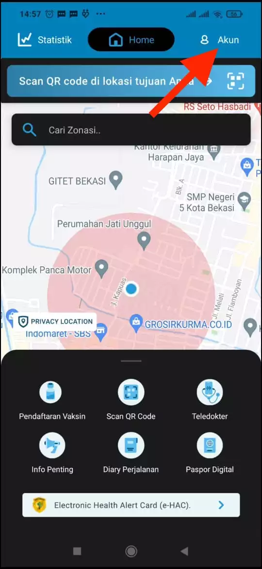 Cara Memunculkan Sertifikat Vaksin di PeduliLindungi by Androbuntu 4