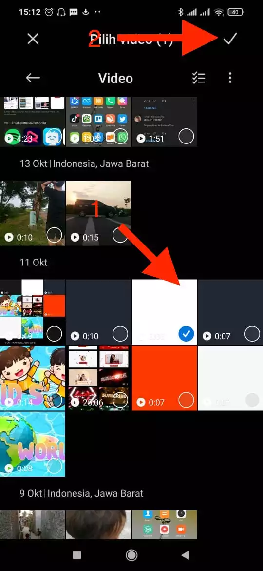 Cara Menggabungkan Video di HP Xiaomi by Androbuntu 5