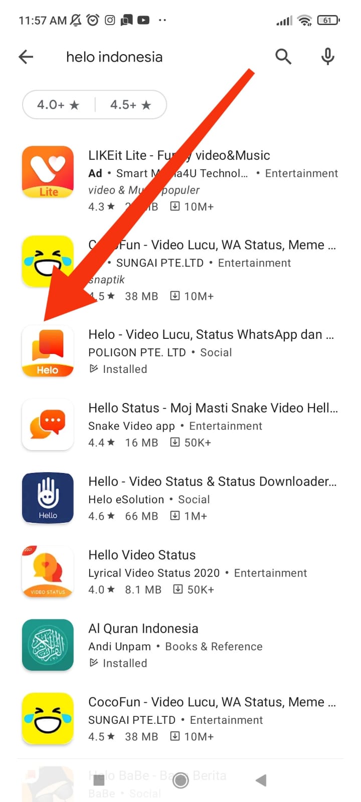 Cara Mendapatkan Uang di Aplikasi Helo 1