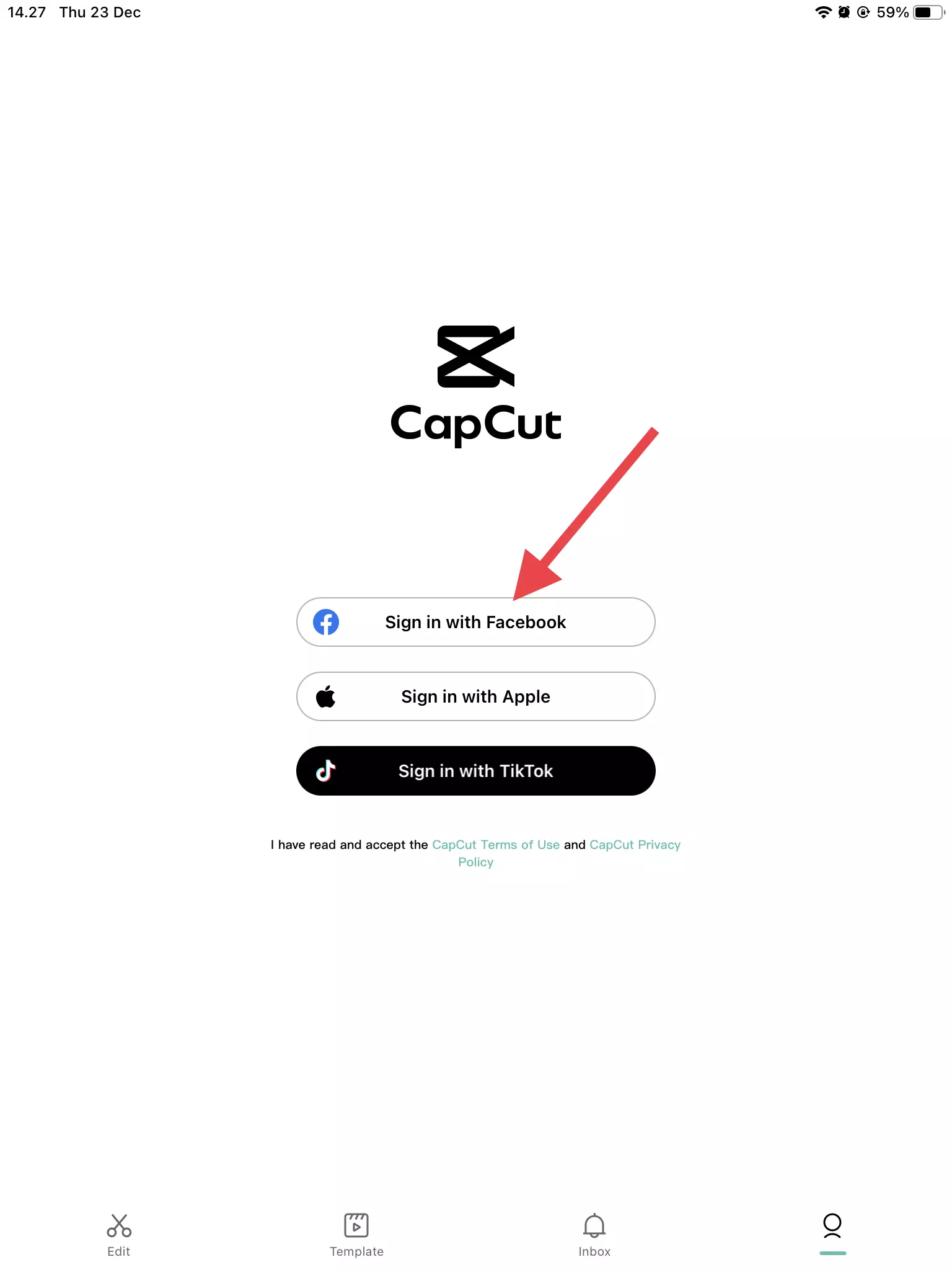 Cara Daftar Akun di CapCut by Androbuntu 2