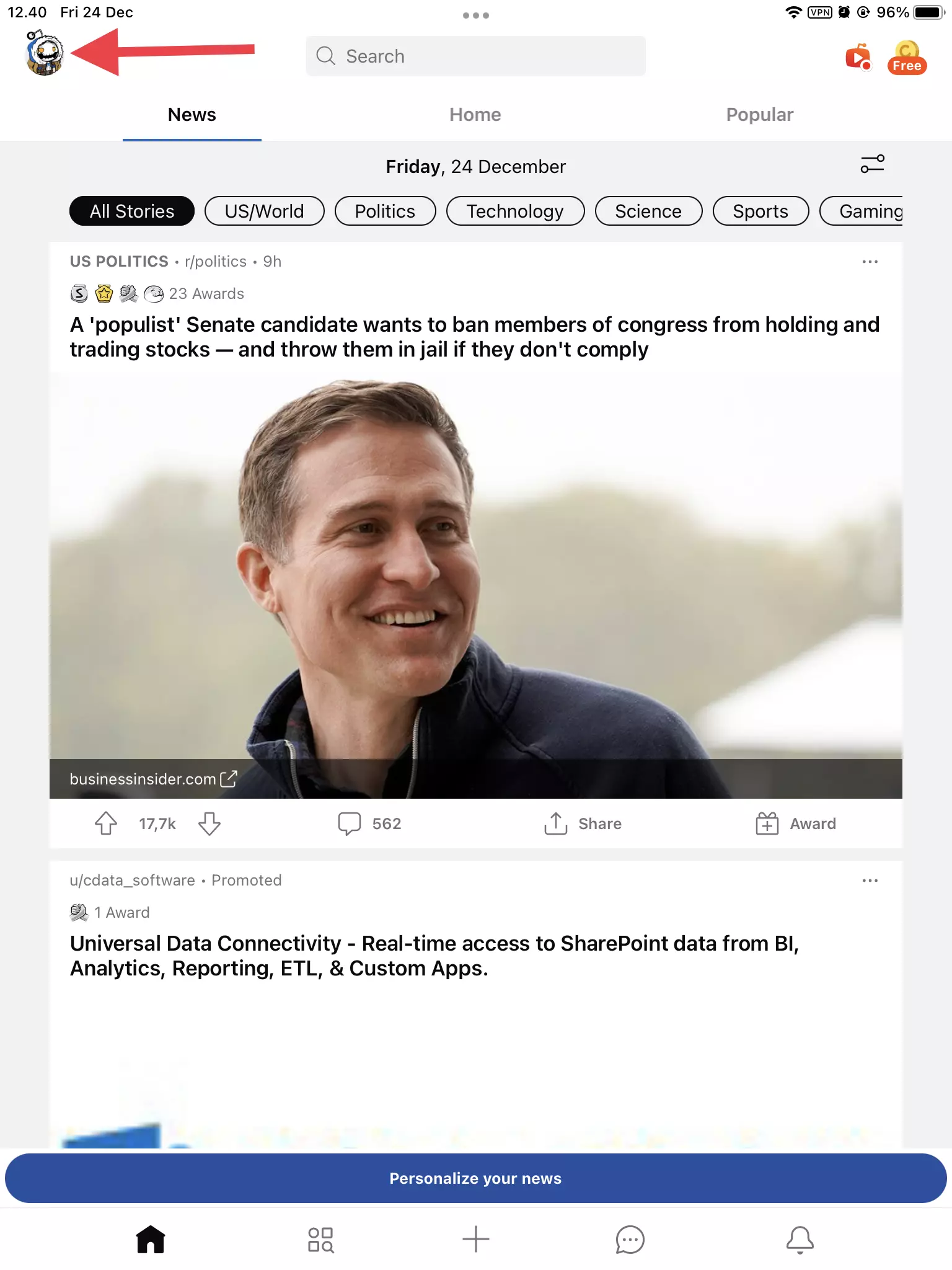 Cara Ganti Avatar Reddit by Androbuntu 1