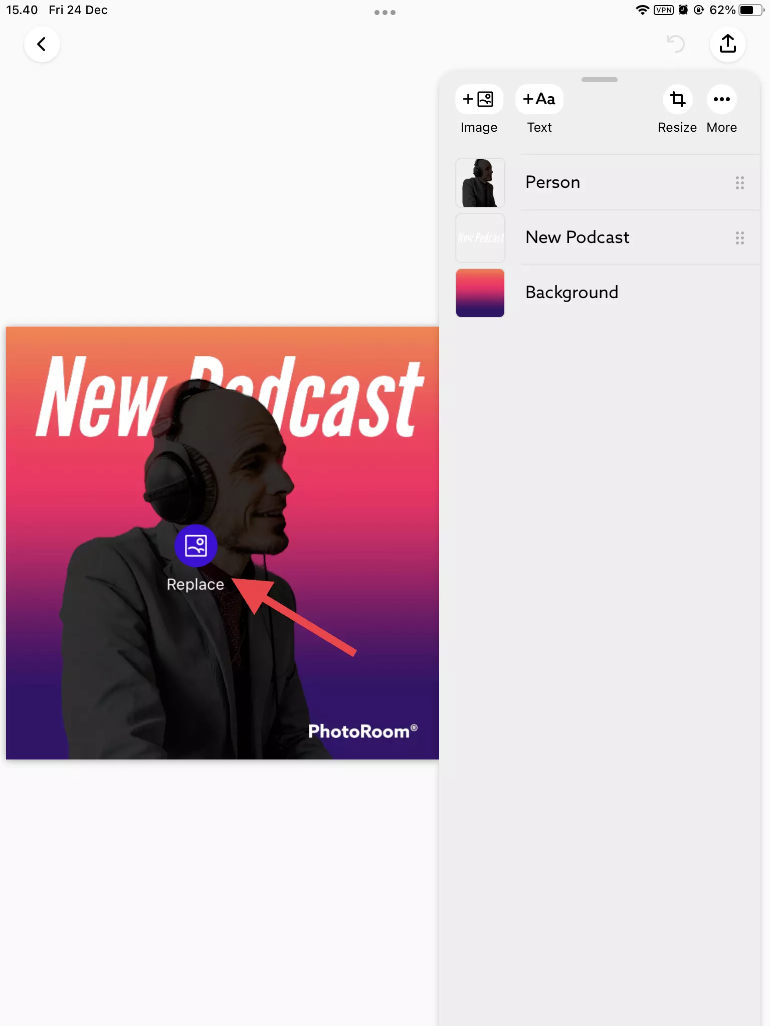 Cara Membuat Cover Podcast Menggunakan PhotoRoom by Androbuntu 2