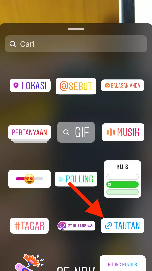 Cara Menambahkan Link ke Instagram Story by Androbuntu 3