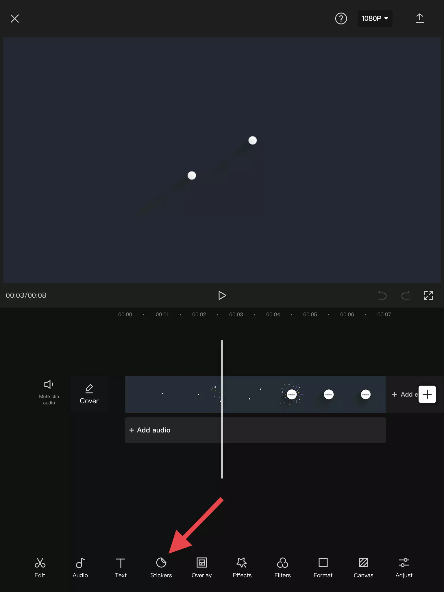 Cara Menambahkan Stiker ke Video di CapCut by Androbuntu 1