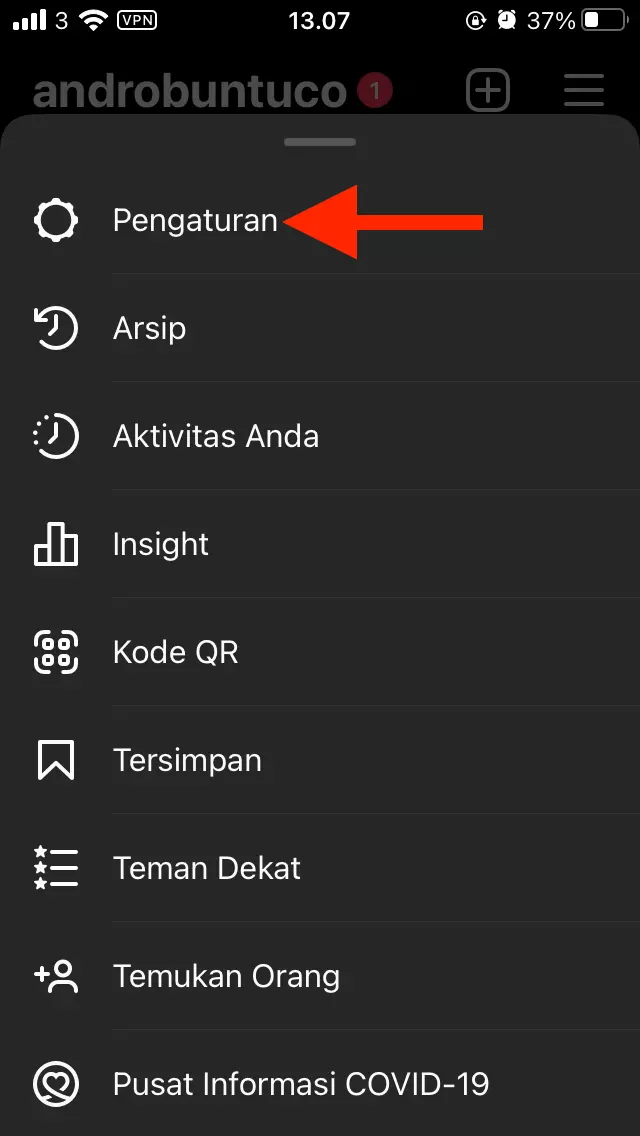 Cara Mengaktifkan Two Factor Authentication di Instagram by Androbuntu 2