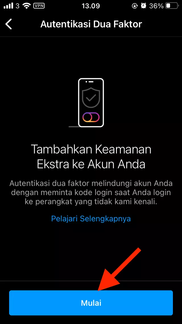 Cara Mengaktifkan Two Factor Authentication di Instagram by Androbuntu 5