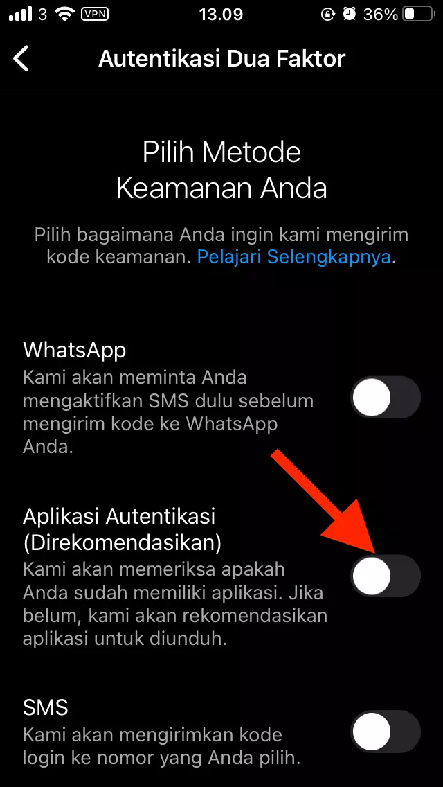 Cara Mengaktifkan Two Factor Authentication di Instagram by Androbuntu 6