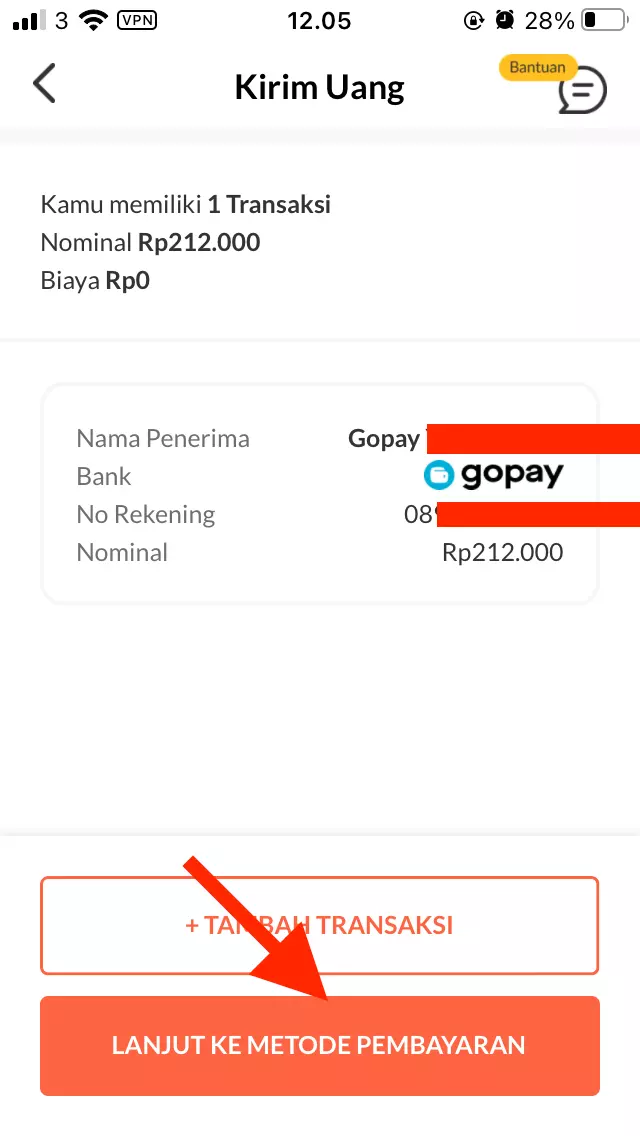 Cara Top Up Gopay Gratis Melalui Flip by Androbuntu 7