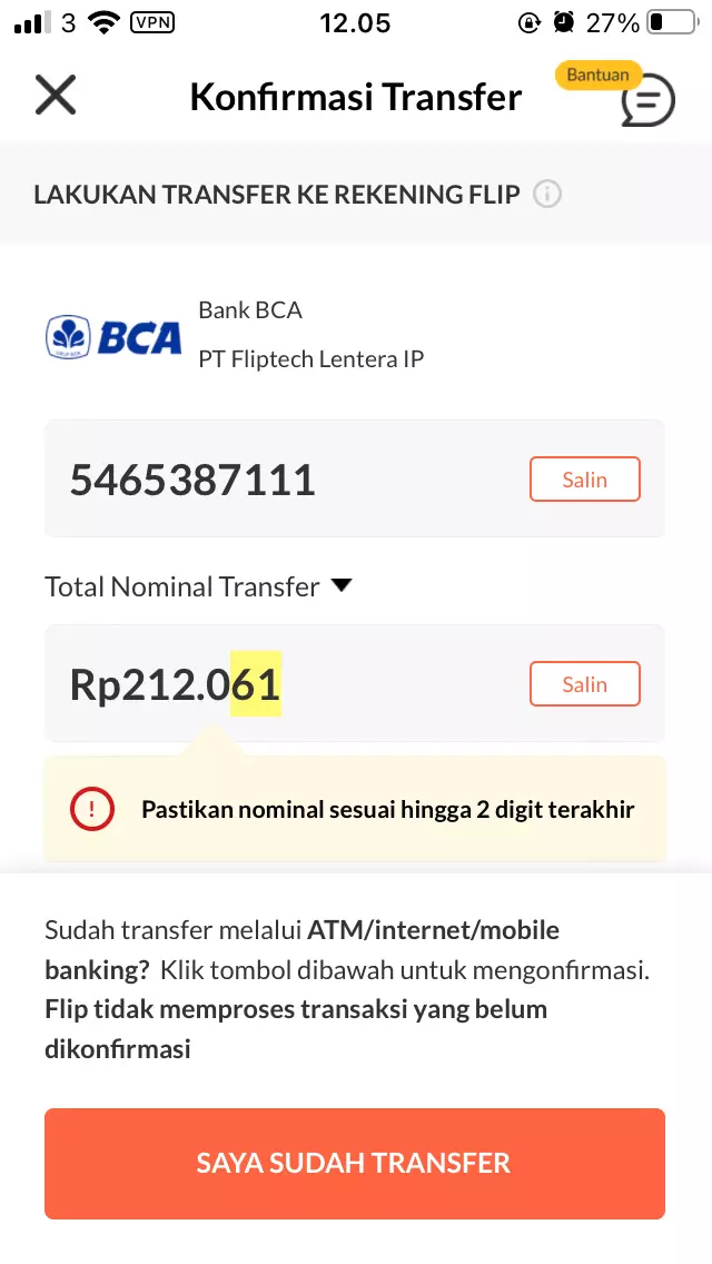 Cara Top Up Gopay Gratis Melalui Flip by Androbuntu 9