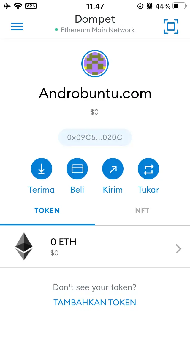 Cara Impor Akun MetaMask by Androbuntu 11