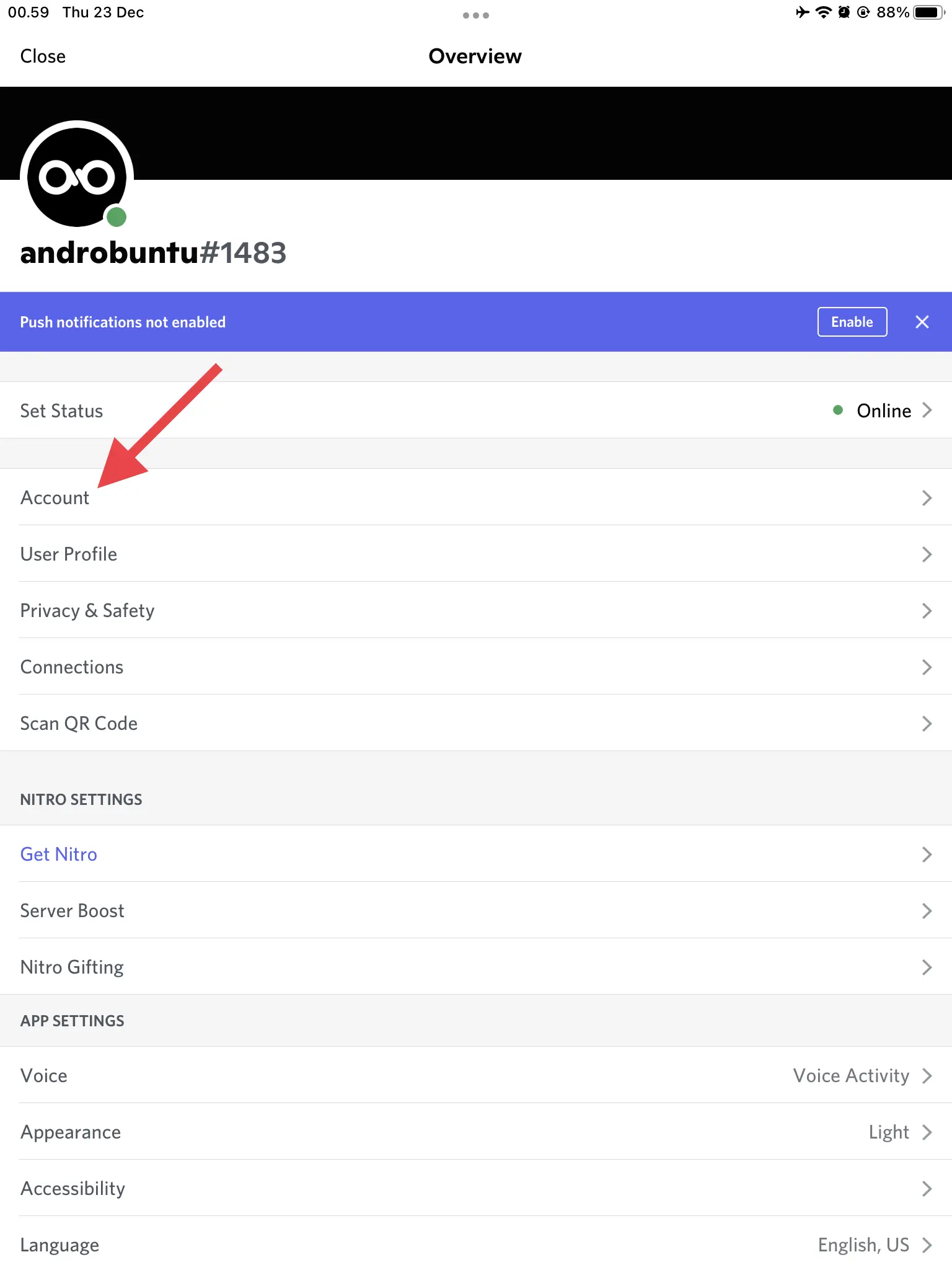 Cara Melihat Daftar Orang yang Kamu Blokir di Discord by Androbuntu 2